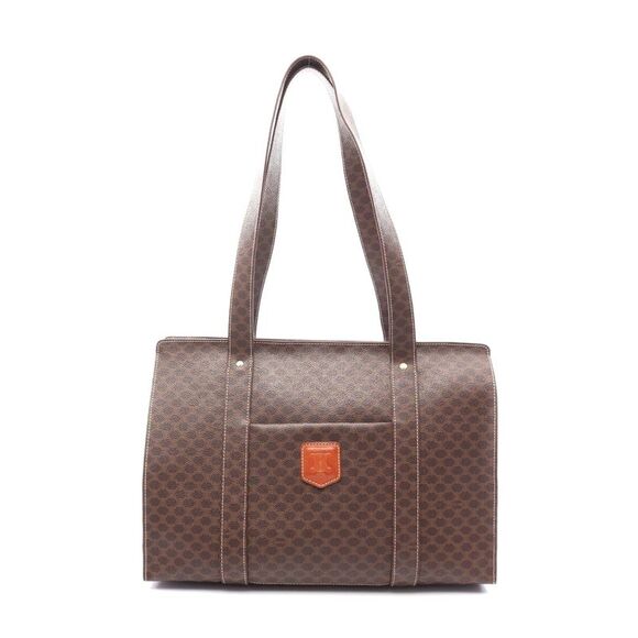 Celine Macadam Tote Bag PVC Coated Canvas - Picture 1 of 10